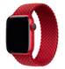 Ремешок для iWatch Braided Solo Loop (размер L) 42mm/44mm/45mm/49mm Red/Красный