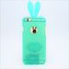 Чехол накладка 3d Rabbit Kiss Case iPhone 6 Light Blue