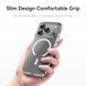 Прозорий чохол накладка Rock Crystal Shield Series TPU Case with Magsafe iPhone Air Transparent