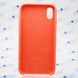 Чехол накладка Silicon Case for iPhone XR 6.1" Coral (C)