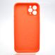 Чехол накладка Silicon Case Full Camera для iPhone 11 Pro Papaya