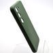 Чехол накладка Silicon Case Full Cover для Samsung S23 Galaxy G911 Dark Green