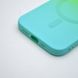 Чехол накладка с MagSafe Bright Case для Apple iPhone 13 Pro Green-Turquoise