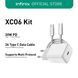 Сетевое зарядное устройство Infinix XC06 PD 30W White + кабель Type-C to Type-C White