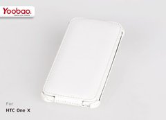 Чохол фліп Yoobao Lively leather case HTC ONE X White
