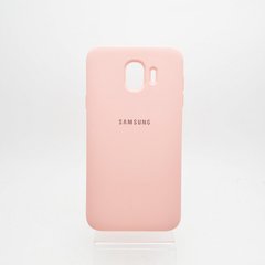 Чохол матовий Silicon Case Full Protective для Samsung J400 Galaxy J4 2018 (Pink)