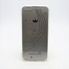Чехол силикон Unique Skid Drilling Flowers Series for iPhone 6/6S (01)