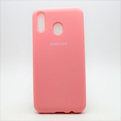 Чехол накладка Silicon Cover Full Protective for Samsung M205 Galaxy M20 (2019) Pink Copy