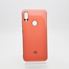 Чохол глянцевий з логотипом Glossy Silicon Case для Xiaomi Redmi Note 7 Pink