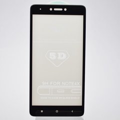 Защитное стекло 5D Strong для Xiaomi Redmi Note 4X Black тех.пак