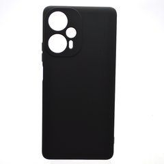 Чехол накладка Silicon Case Full Cover для Xiaomi Poco F5 Black