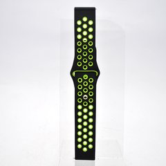 Ремешок для Xiaomi Amazfit Bip/Samsung 20mm Nike Design Black Green/Черный с зеленый