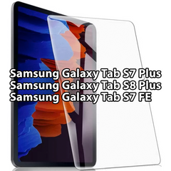 Защитное стекло Reliable для Samsung Galaxy Tab S7 Plus/Tab S8 Plus/Tab S7 FE Transparent