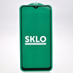 Защитное стекло SKLO 5D для Xiaomi Redmi 9/Redmi 9T/Poco M3 Black/Черная рамка (тех.пак)