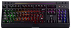 Клавіатура дротова з RGB підсвіткою ігрова ERGO KB-612 (Black)