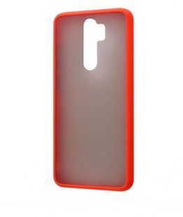 Чехол с полупрозрачной задней крышкой Matte Color Case TPU для Xiaomi Redmi Note 8 Pro Red
