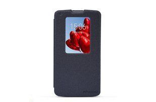 Чохол книжка Nillkin Sparkle Series LG Optimus G Pro 2 D838 Metallic Black