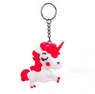 Брелок Единорог Unicorn Red