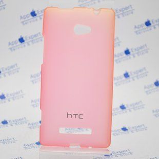 Чохол силікон TPU cover case HTC 8X Pink