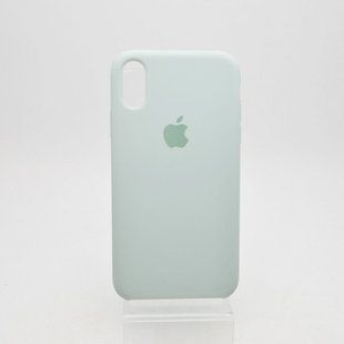 Чехол накладка Silicon Case for iPhone XR 6.1" Mint (17) Copy