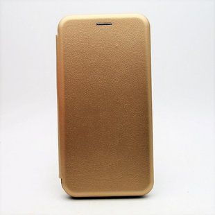 Чехол книжка Premium for Samsung M205 Galaxy M20 Gold