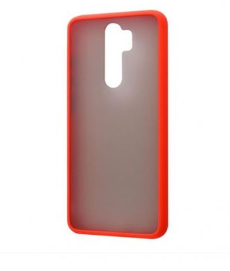Чехол с полупрозрачной задней крышкой Matte Color Case TPU для Xiaomi Redmi Note 8 Pro Red
