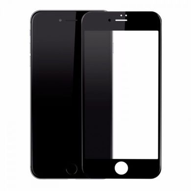 Захисне скло Full Screen Glass 2 в 1 для iPhone 7/8 Glossy Black (0.3mm)