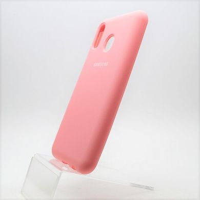 Чехол накладка Silicon Cover Full Protective for Samsung M205 Galaxy M20 (2019) Pink (C)