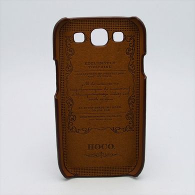 Кожаный чехол накладка HOCO HS-BL003 для Samsung i9300 Galaxy S3 Brown