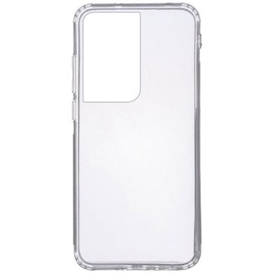 Силиконовый прозрачный чехол накладка TPU WXD Getman для Samsung G998 Galaxy S21 Ultra Transparent/Прозрачный