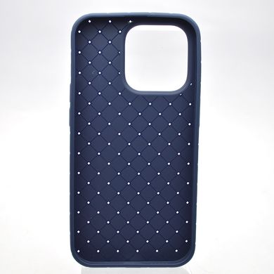 Чехол накладка TPU Weaving для iPhone 14 Pro Синий