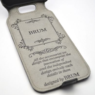 Чохол-книжка Brum Premium HTC One X S720e Model No26 Чорний