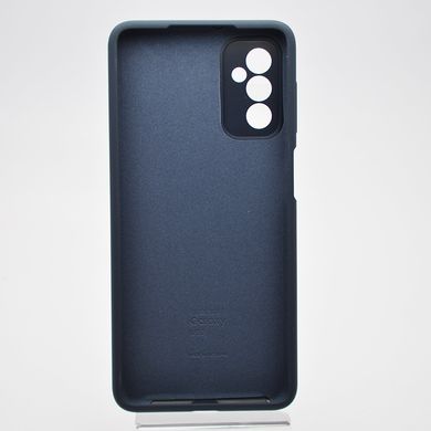 Чехол накладка Silicon Case Full Cover для Samsung M526 Galaxy M52 Dark Blue/Темно-синий