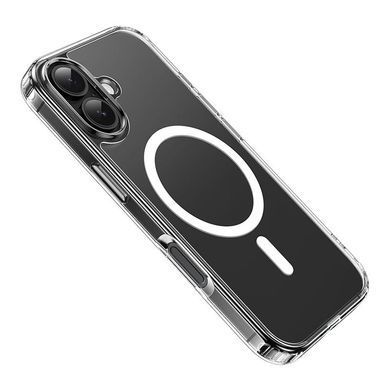 Прозорий чохол накладка Rock Crystal Shield Series TPU Case with Magsafe iPhone 17 Transparent