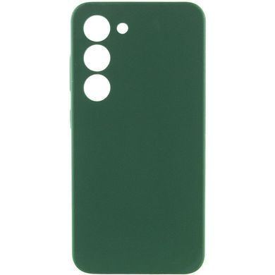Чохол накладка Silicon Case Full Camera Lakshmi Galaxy S24 Plus Samsung S926 Dark Green/Темно-зелений