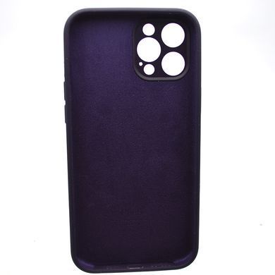 Силіконовий чохол накладка Silicon Case Full Camera для iPhone 12 Pro Berry Purple
