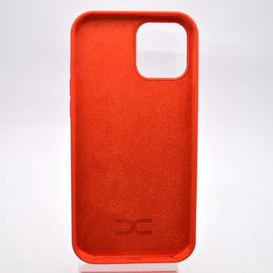 Чохол з патріотичним принтом Silicone Case Print Тризуб для iPhone 12 Pro Max Red/Червоний