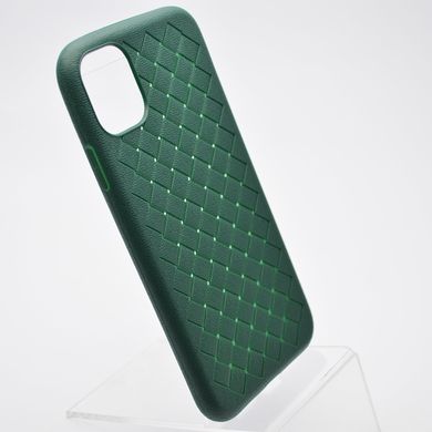 Чохол накладка Weaving для iPhone 11 Зелений