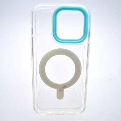 Чехол накладка с MagSafe Colored Ring Case для Apple iPhone 14 Pro Turquoise