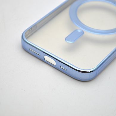 Чехол накладка с MagSafe Stylish Case для Apple iPhone 14 Light Blue