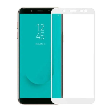 Захисне скло Silk Screen для Samsung J600 Galaxy J6 (2018) (0.33mm) White тех. пакет