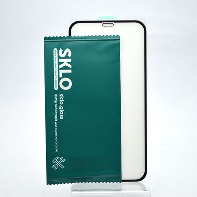 Защитное стекло SKLO 3D для iPhone X/iPhone Xs/iPhone 11 Pro Black/Черная рамка