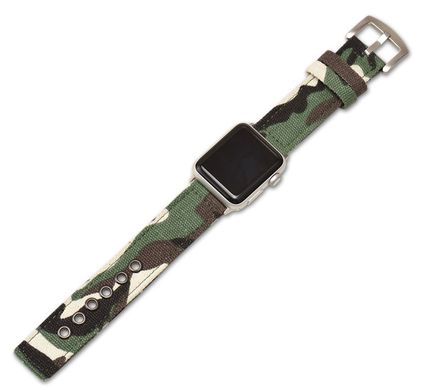 Ремінець камуфляжний для iWatch 42mm/44mm/45mm/49mm Bikson Camouflage Design