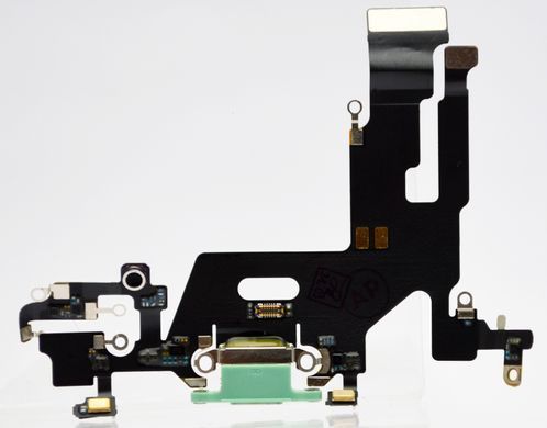 Шлейф Apple iPhone 11 с разъемом питания APN:821-02037-A Green (Зеленый) Original