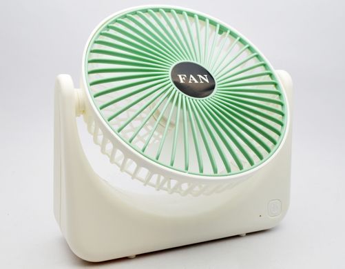 Вентилятор настільний USB FAN Portabe S13 Green (Зелений)