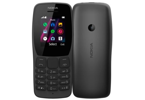 Телефон Nokia 110 DS (black)