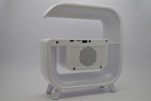 Настільна лампа Google Big G A6 Led Wireless Charging Speaker White, Білий