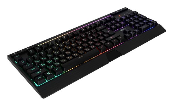 Проводная клавиатура с RGB подсветкой игровая ERGO KB-612 (Black)