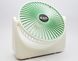 Вентилятор настільний USB FAN Portabe S13 Green (Зелений)