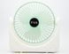 Вентилятор настільний USB FAN Portabe S13 Green (Зелений)
